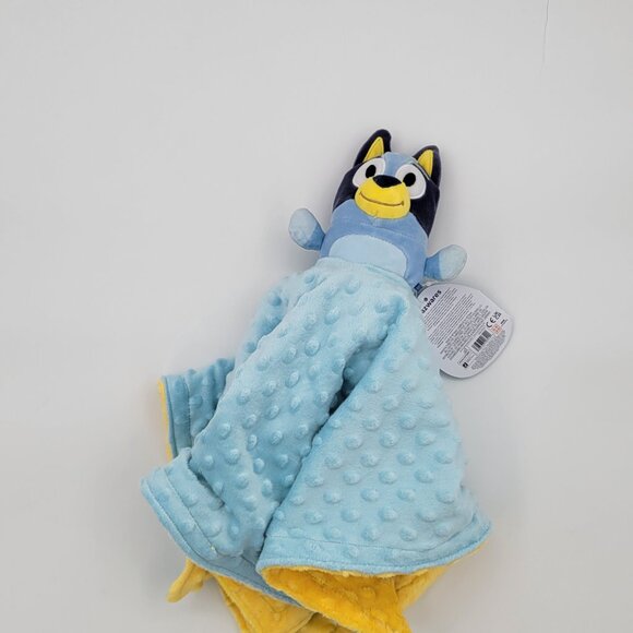 handmade Lovey squishmallow Bluey Plush Security Blanket, double minky 21 x 21. - Picture 9 of 14